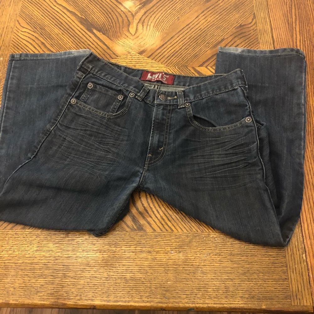 Levi’s 514 black label jeans 28x28